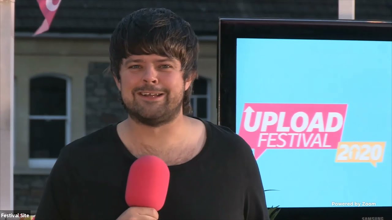 Charis King at the BBC Upload Festival - Comedy Tent