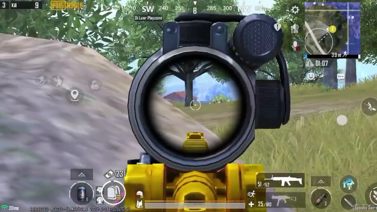 Binggung arah Mati dengan P90 PUBG