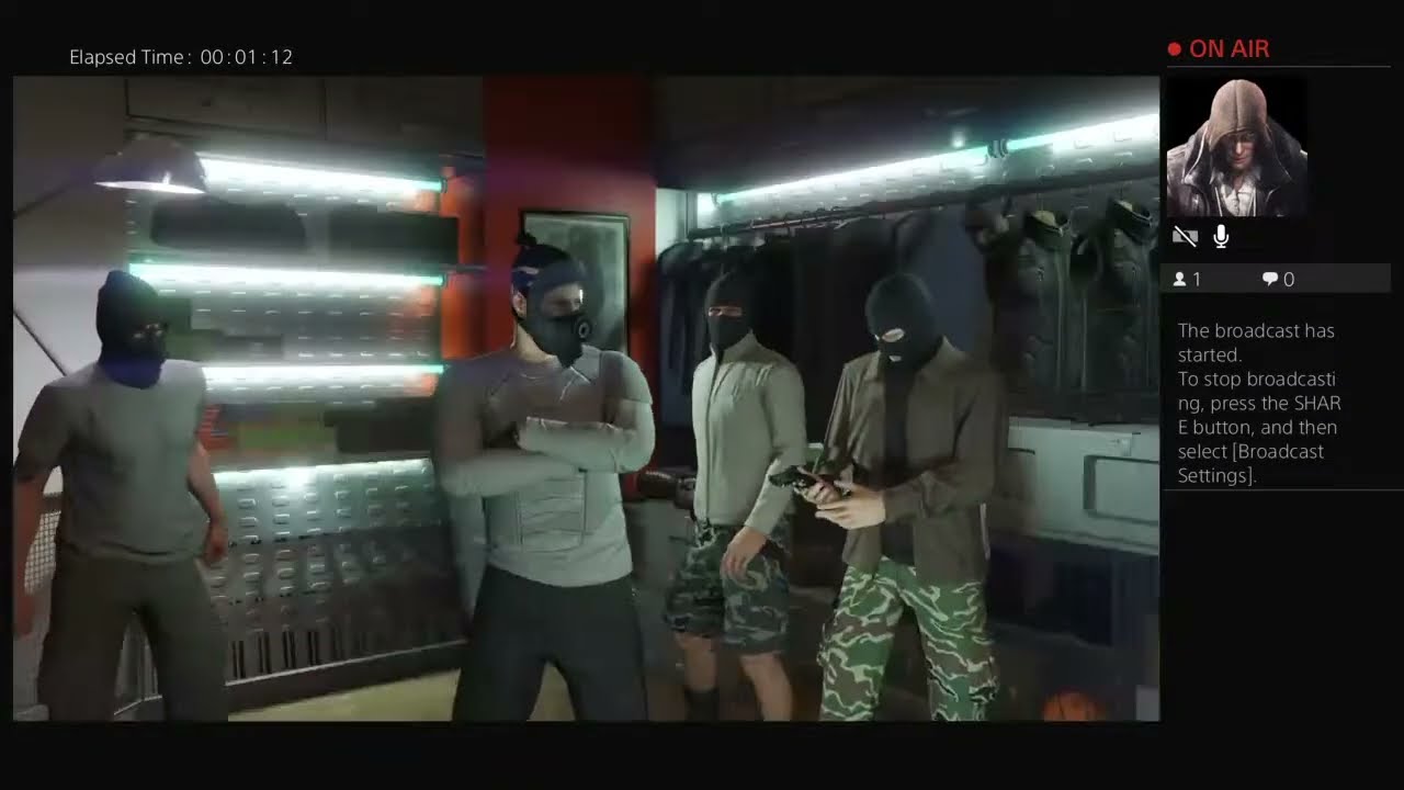 GreatestRandom's Live PS4 Broadcast #32 - Grand Theft Auto 5 Online