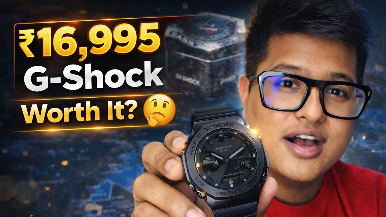 Casio G-Shock GM2100 Unboxing & First Look ⌚|| ₹16,995 G-Shock – Worth It?
