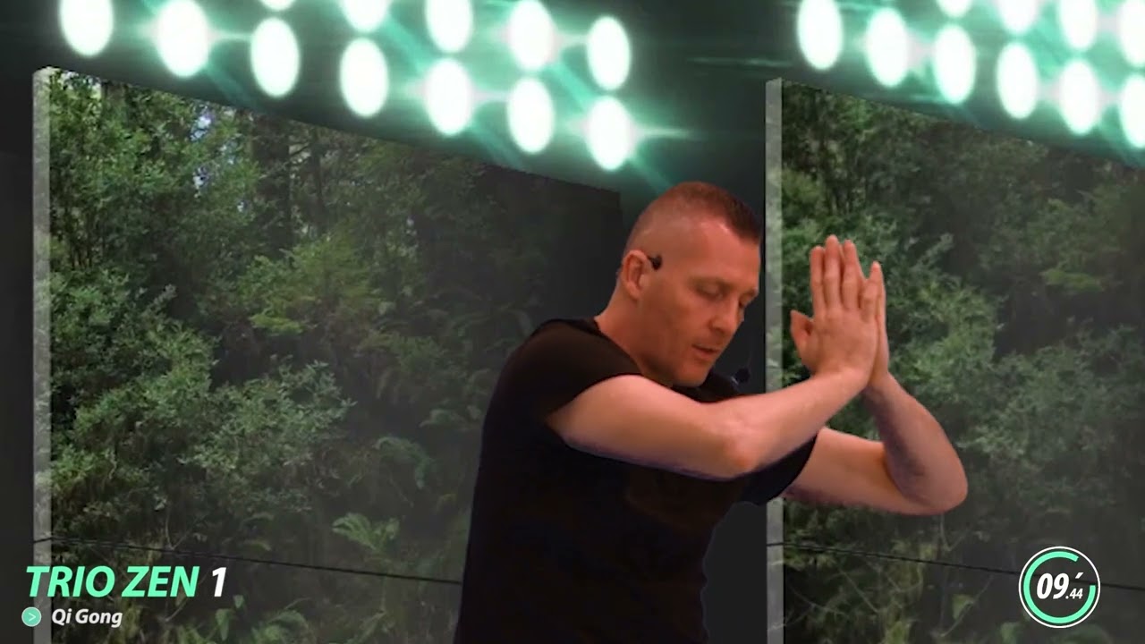 Cours de Qi gong 30 min avec Pascal Vigneron 6iéme Dan de Karate interne Jiseido.