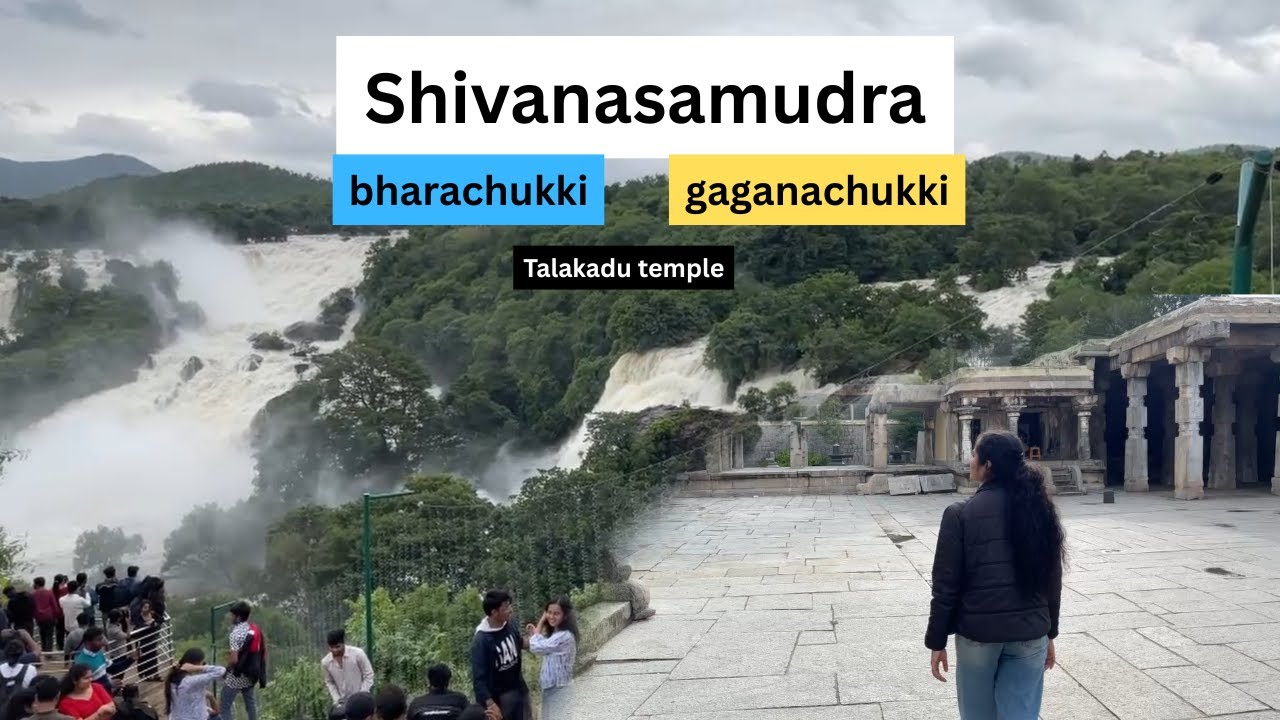 1 Day Bike Ride to Shivanasamudra | Gaganachukki & Bharachukki Waterfalls Ride 🌊🏍️
