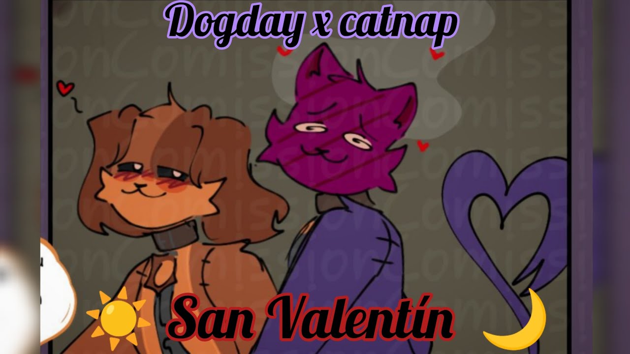 Catnap x dogday / ☀️ San Valentín  🌙 (Atrasado) Cómic en Español #smilingcritters 