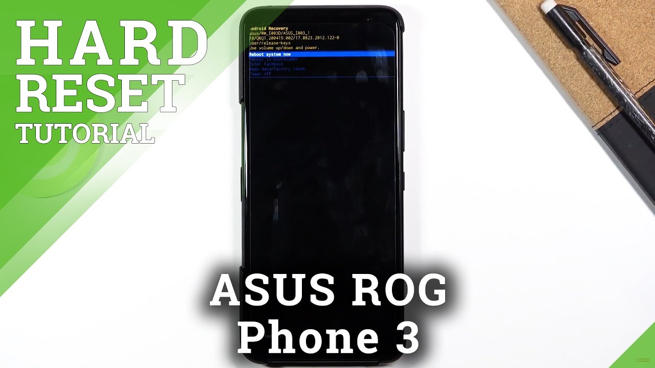 ЖЕСТКИЙ СБРОС ASUS ROG Phone 3 &mdash; восстановление настроек по умолчанию / снятие блокировки экрана