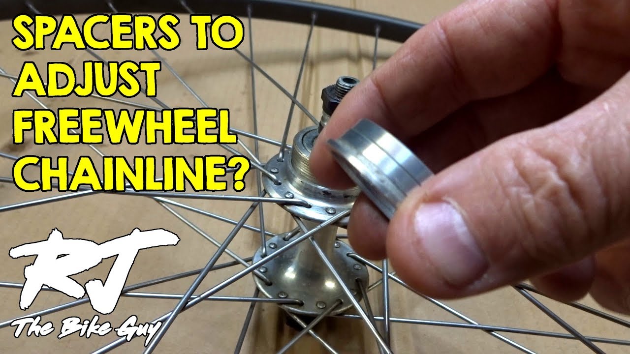 Single Speed Bike Build - Use Spacers Behind Freewheel To Adjust Chainline?