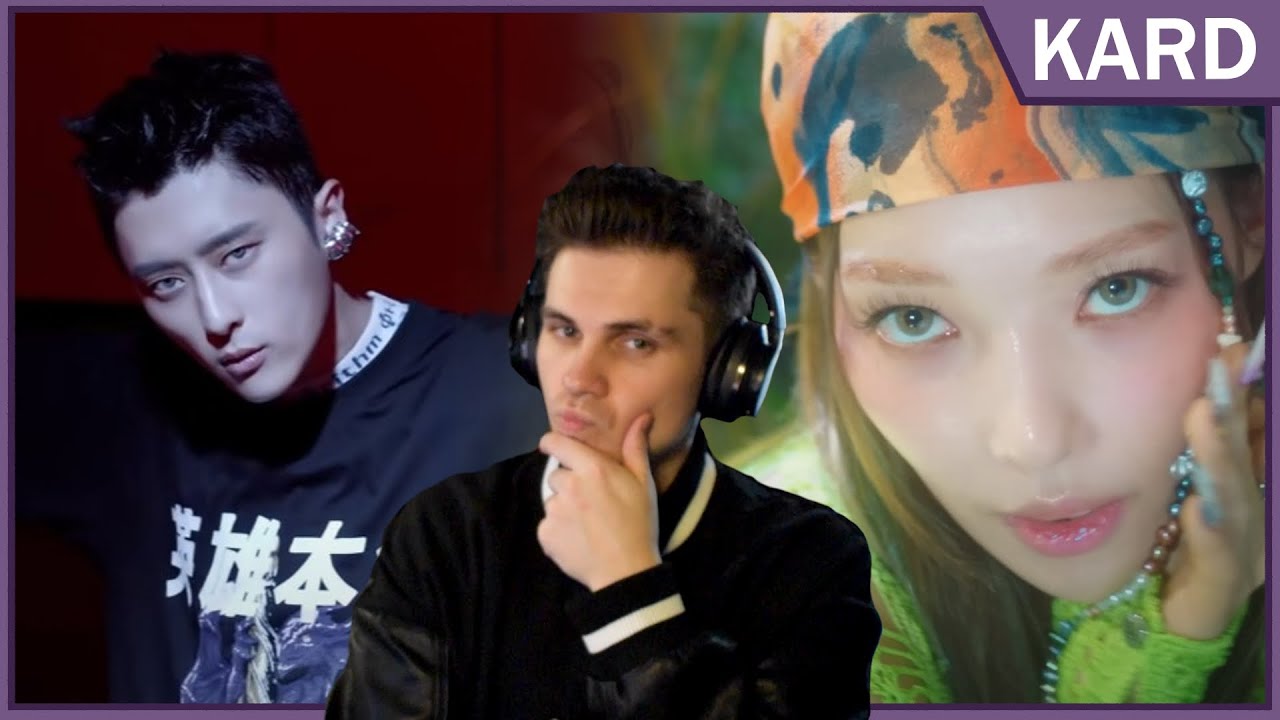 REACTION TO KARD - Dumb Litty, Gunshot, Without You MVs | Marathon