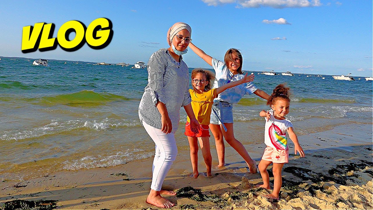 VLOG - MAMAN lisse LES CHEVEUX à LILY ROSE - PLAGE - Nos VACANCES à la MER !