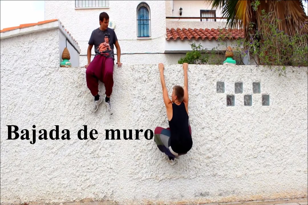 Parkour tutorial: ¿Como bajar de un muro? / How to jump from high places?