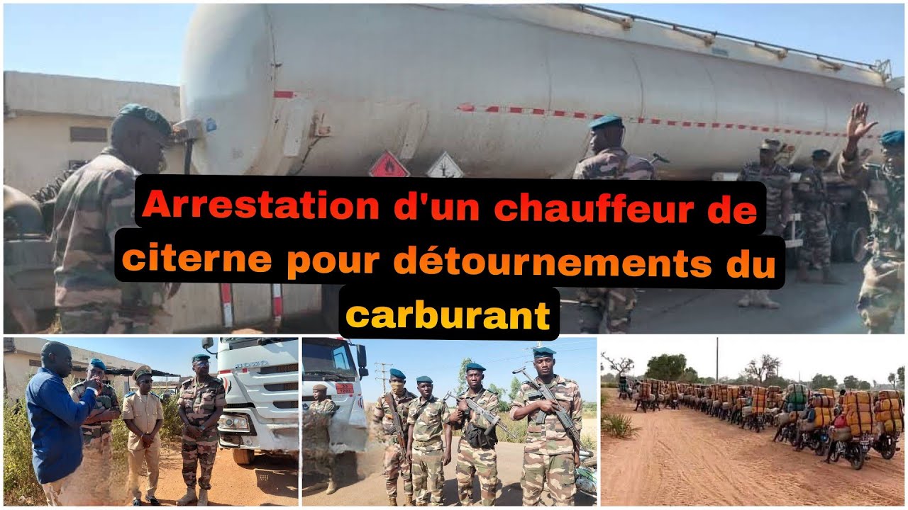 D&eacute;tournement de citerne et vol de carburant. Un chauffeur arr&ecirc;t&eacute;. Le temps donne raison &agrave; Fomba.