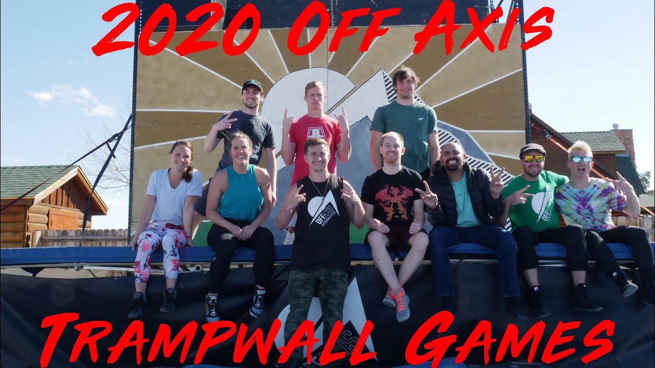 2020 Off Axis Trampwall Games - Trampwall Best trick, freestyle, and trampwall big air competition