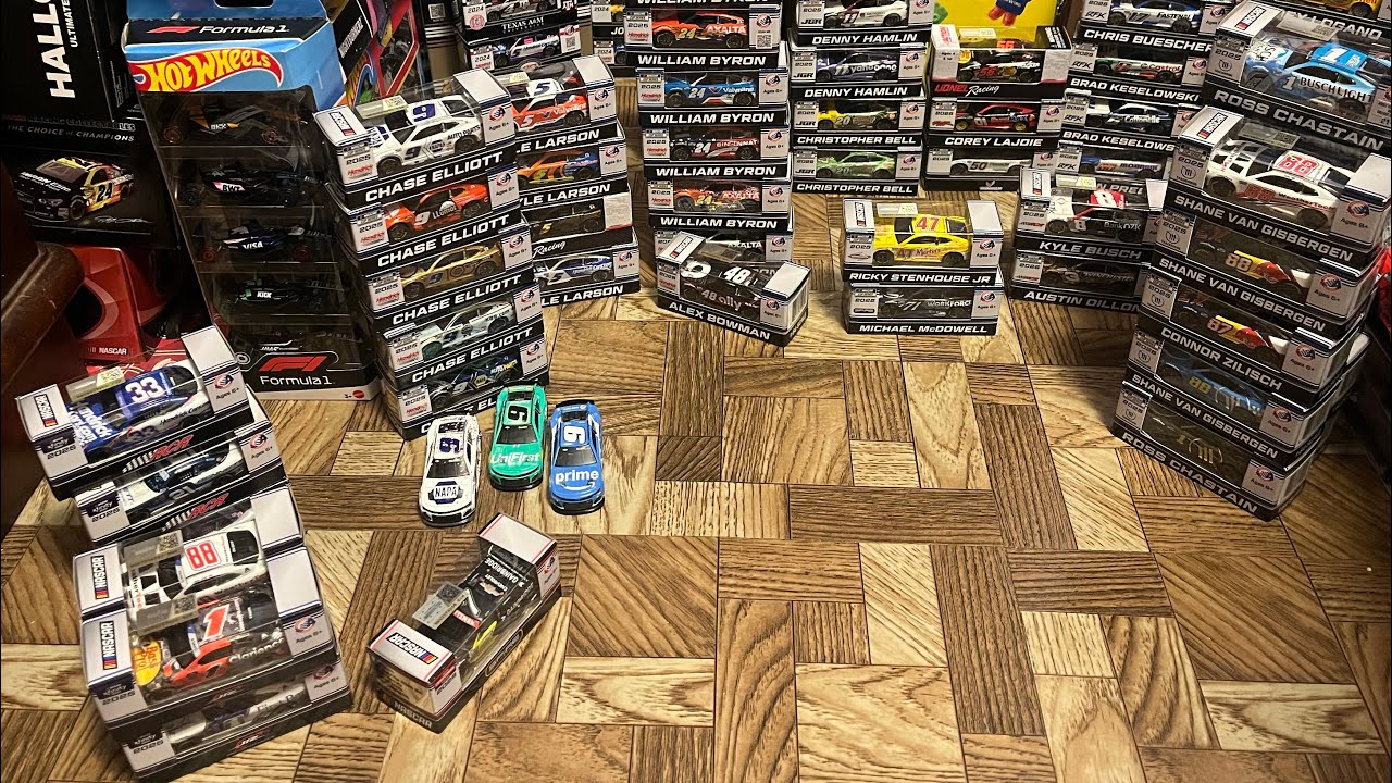 NASCAR Diecast Collection: 2025 1/64 NASCAR Diecasts! 60+ Cars! 