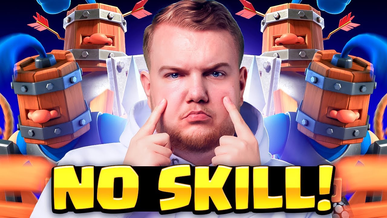 THIS NO SKILL RECRUITS SPAM DECK IS RUINING CLASH ROYALE..