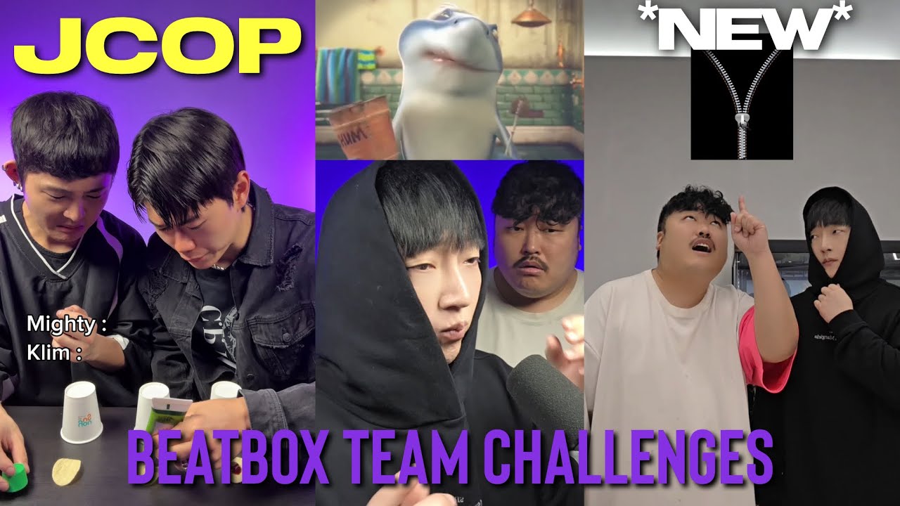 NEW! JCOP Team Beatbox Challenges & Funniest Moments (ASMR)