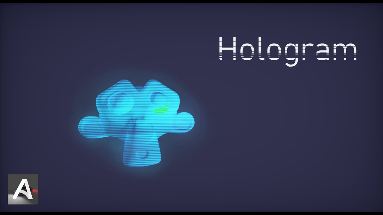 Armory3D | Beginner Basic Hologram Effect