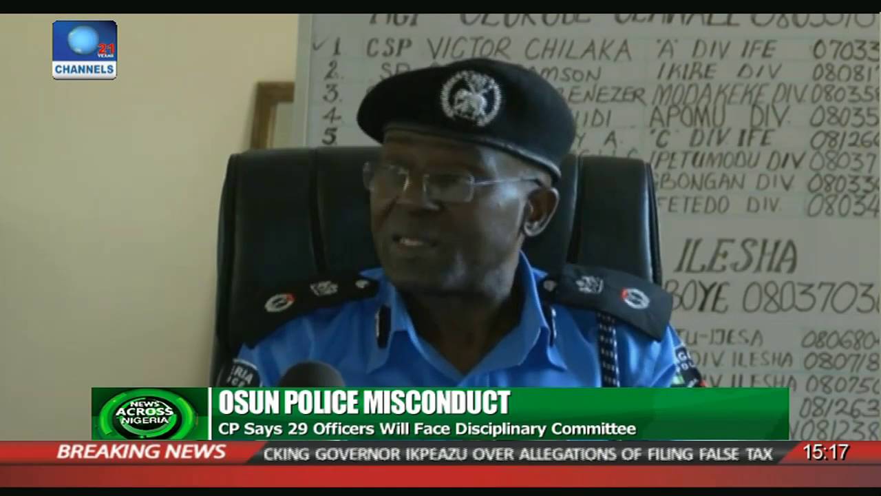29 Police Officers To Face Disciplinary Committee For Misconduct