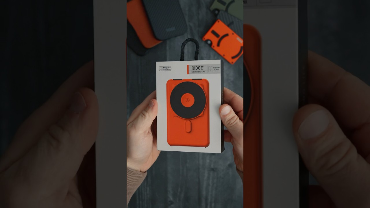 We thought it was time for an upgrade. Meet the Ridge Magnetic Power Bank.