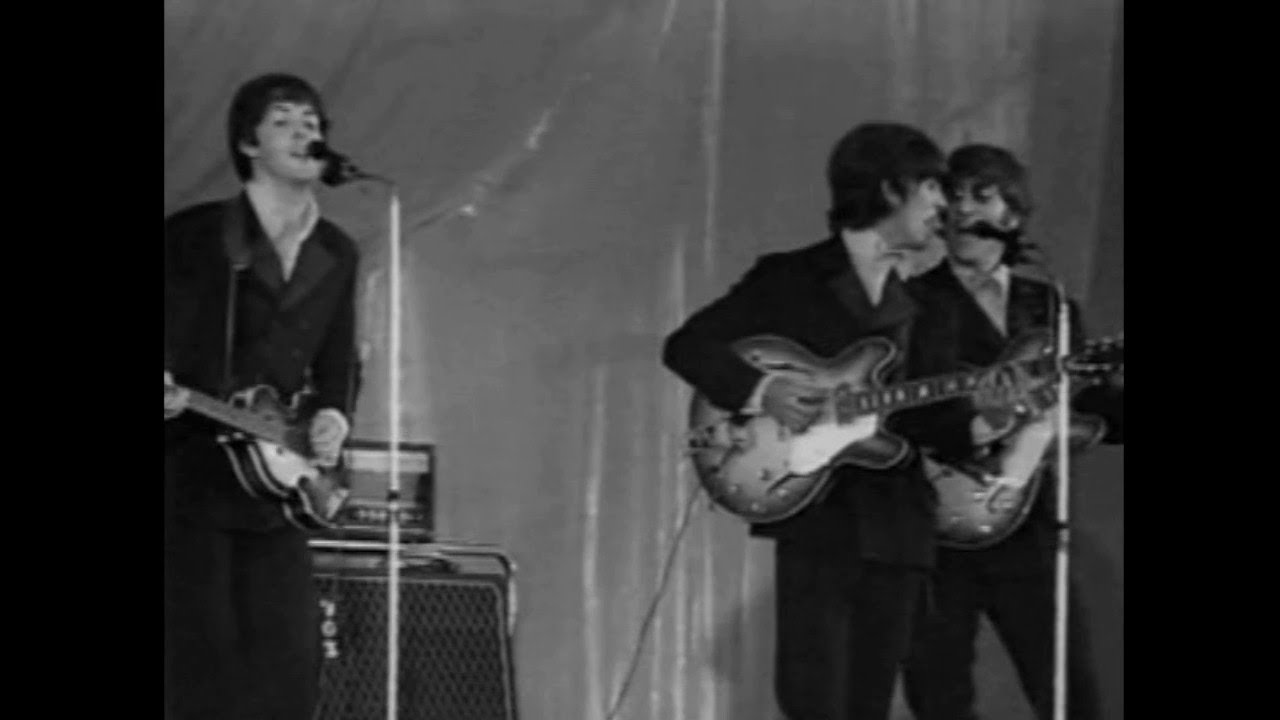 (June 26, 1966) Concert - Afternoon Show Ernest Merck Halle Arrival and Performance Raw Footage