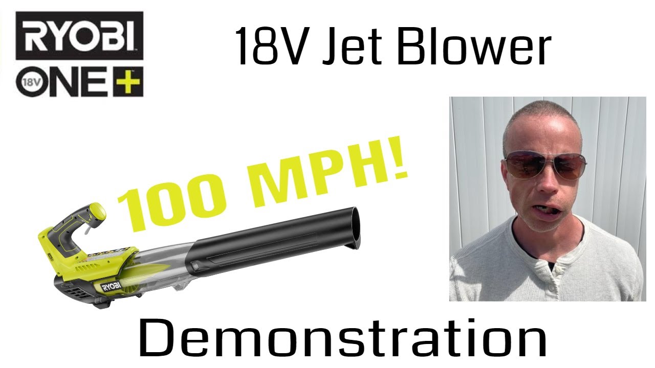 Ryobi 18V One + JetBlower - Review #ryobi
