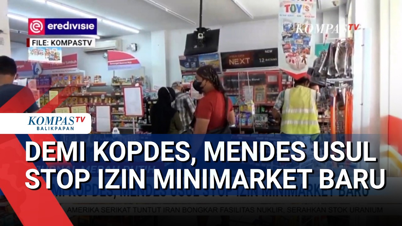 Mendes Usul Stop Izin Minimarket Baru