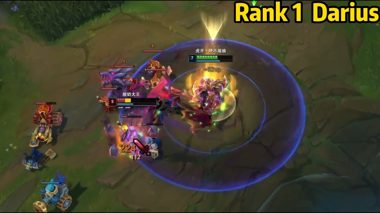 Rank 1 Darius: The Most AGGRESSIVE Darius You'll Ever See!