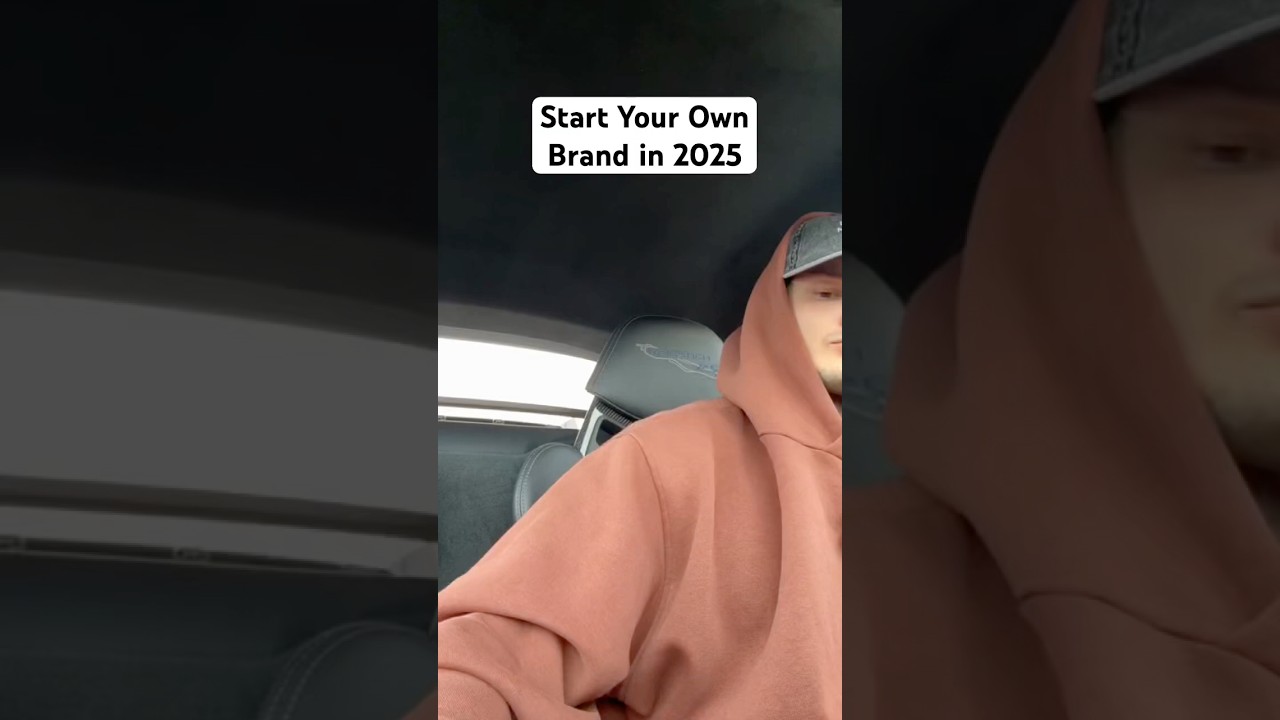 Start your own brand in 2025 
