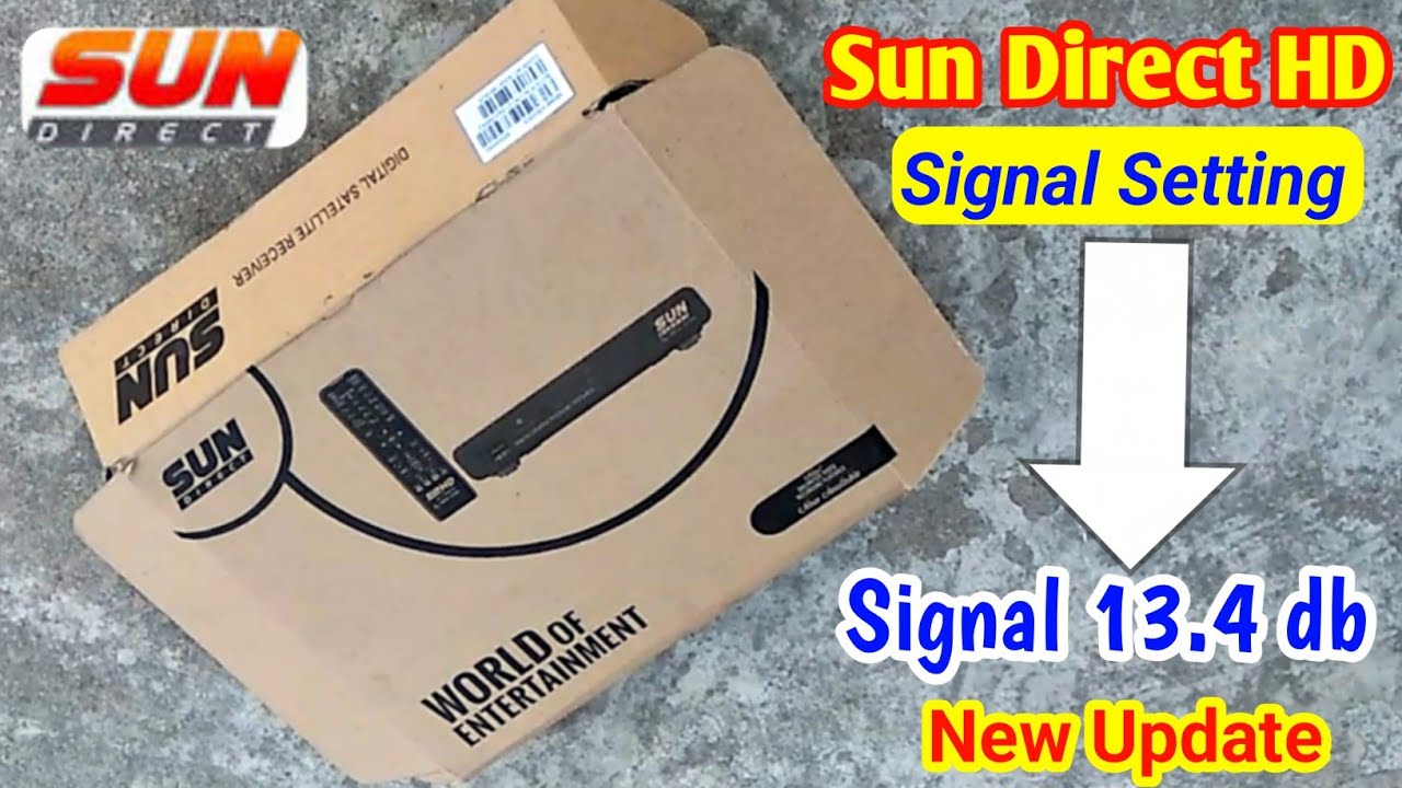 Sun direct HD signal setting | Sun direct signal setting | All Dish Info
