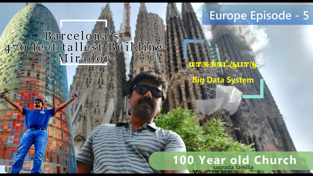 Exploring Mirador and Sagrada Familia in Barcelona, Spain [4K] | Europe Episode - 5