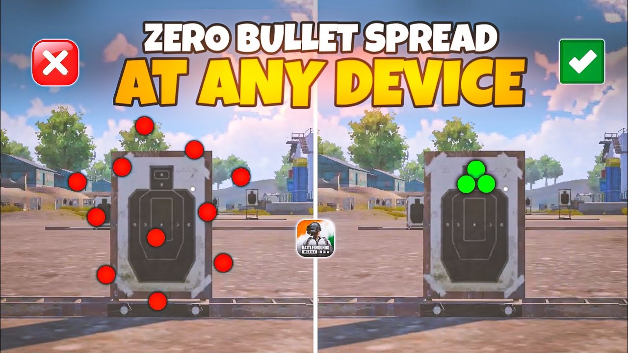 REDUCE BULLET SPREAD FAST In Bgmi🔥Improve Hipfire In Bgmi