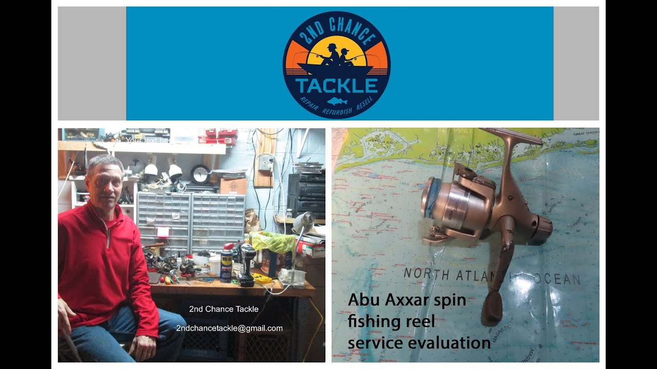 Abu Axxar 4000 Rear Drag fishing reel   how to evaluate if a reel is worth repairing