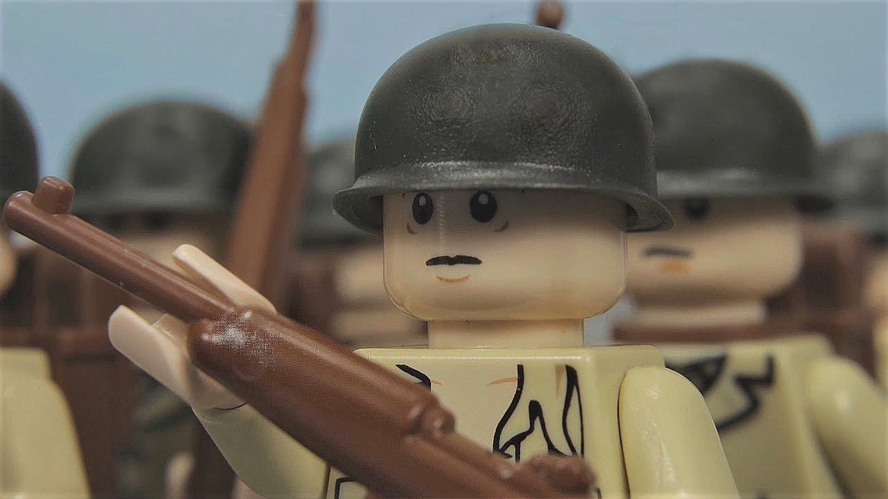 3 WW2 Battles in stop motion