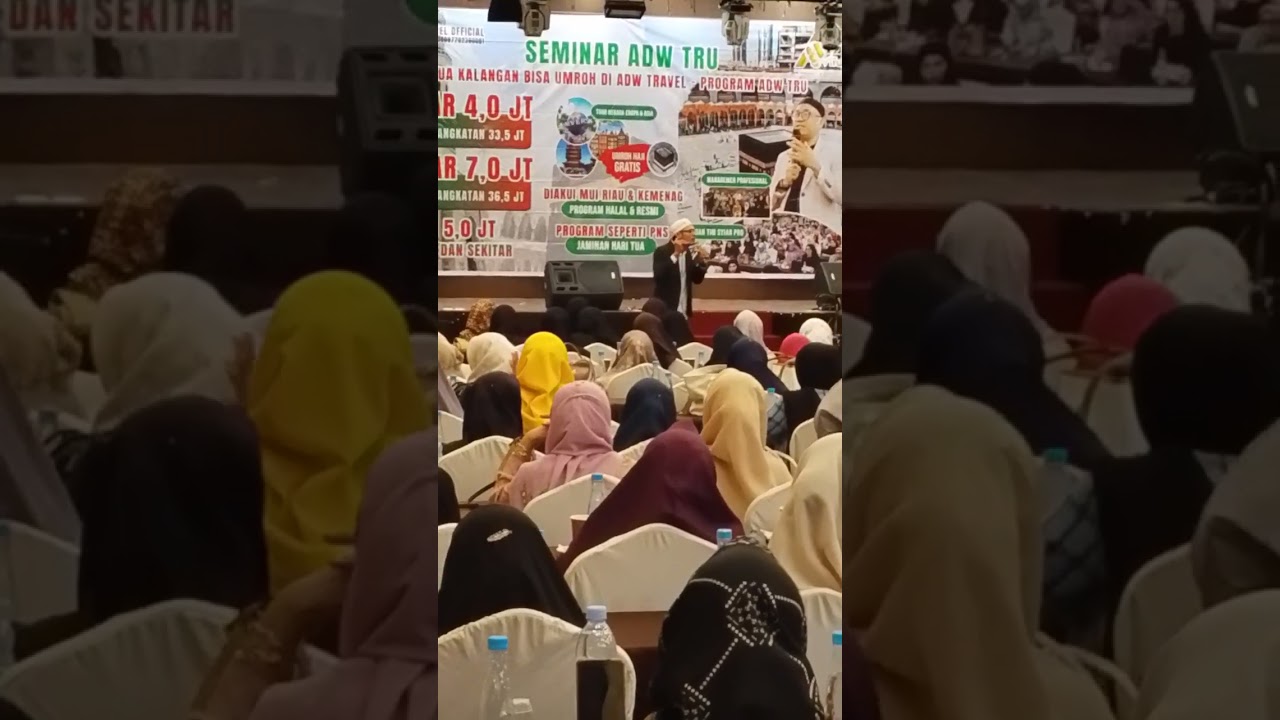 Seminar dahsyat adw tru pekanbaru hotel alfa