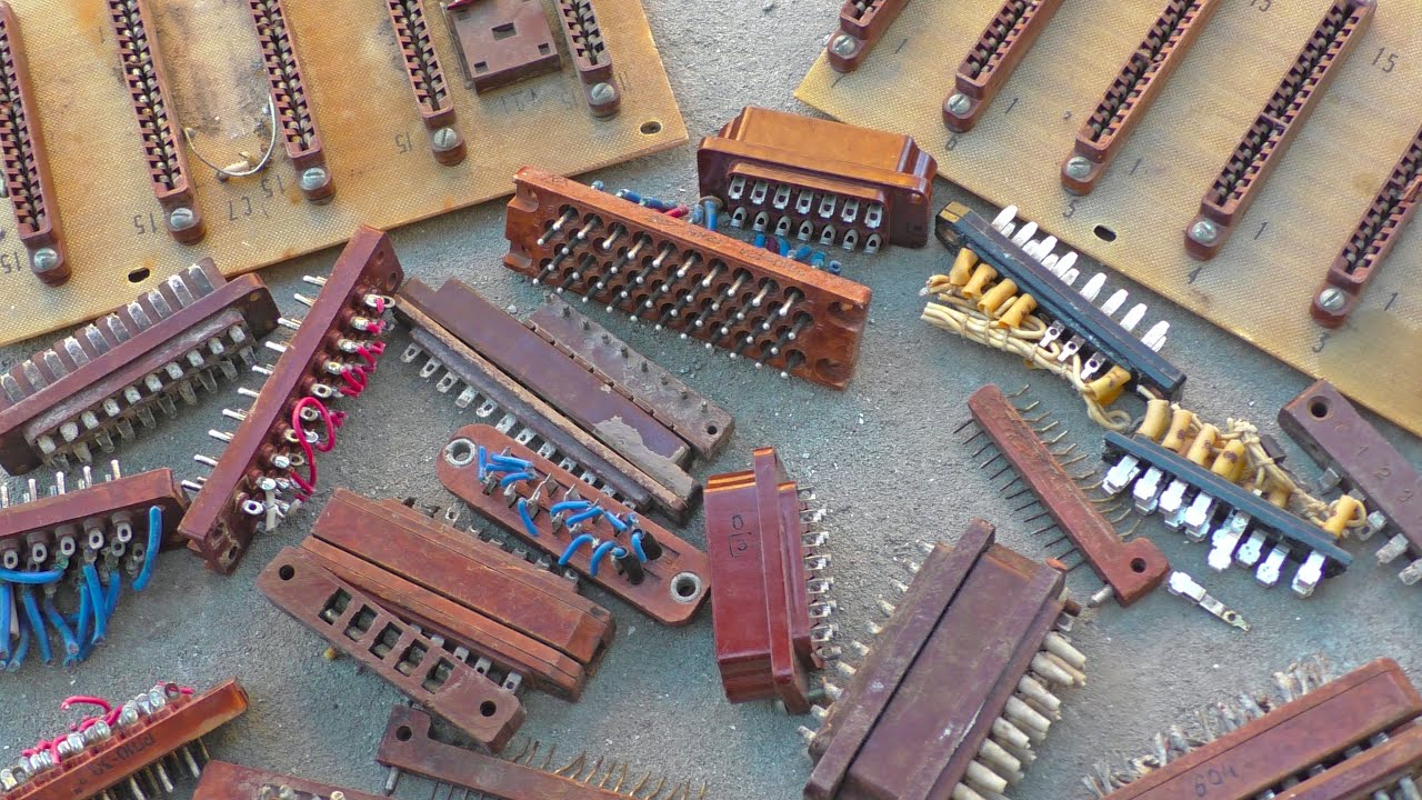 Как быстро разобрать посеребренные разъемы?