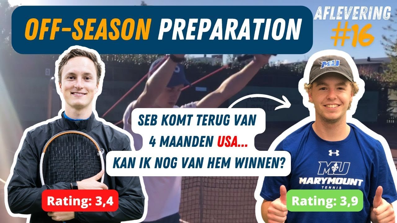 Zo blijf ik progressie boeken in de winter als tennisser | Hugo&rsquo;s Journey | #16