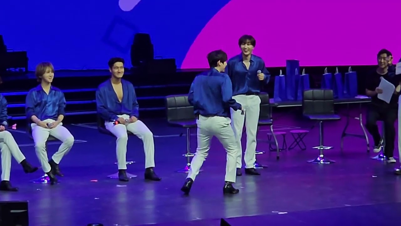 Super Junior | Second Game - Eunhyuk VS Kyuhyun | Fan Party in Manila
