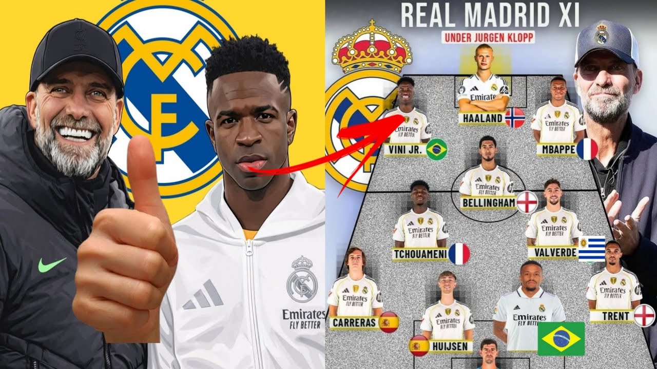 Jürgen klopp fe yon appel avèk florentino perèz pou kenbe vinicius jr paske lap bezwenl?