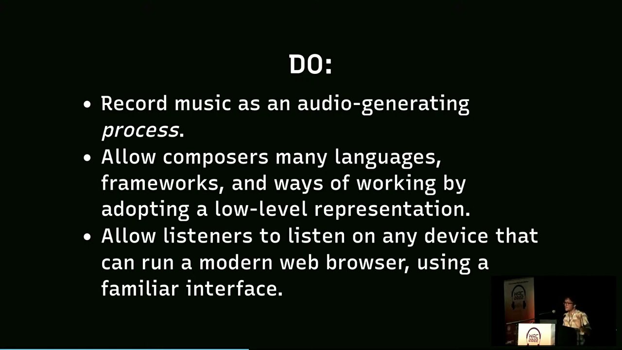 18 WAC 2022 Day 2 - Alternator: A General Purpose Generative Music Player