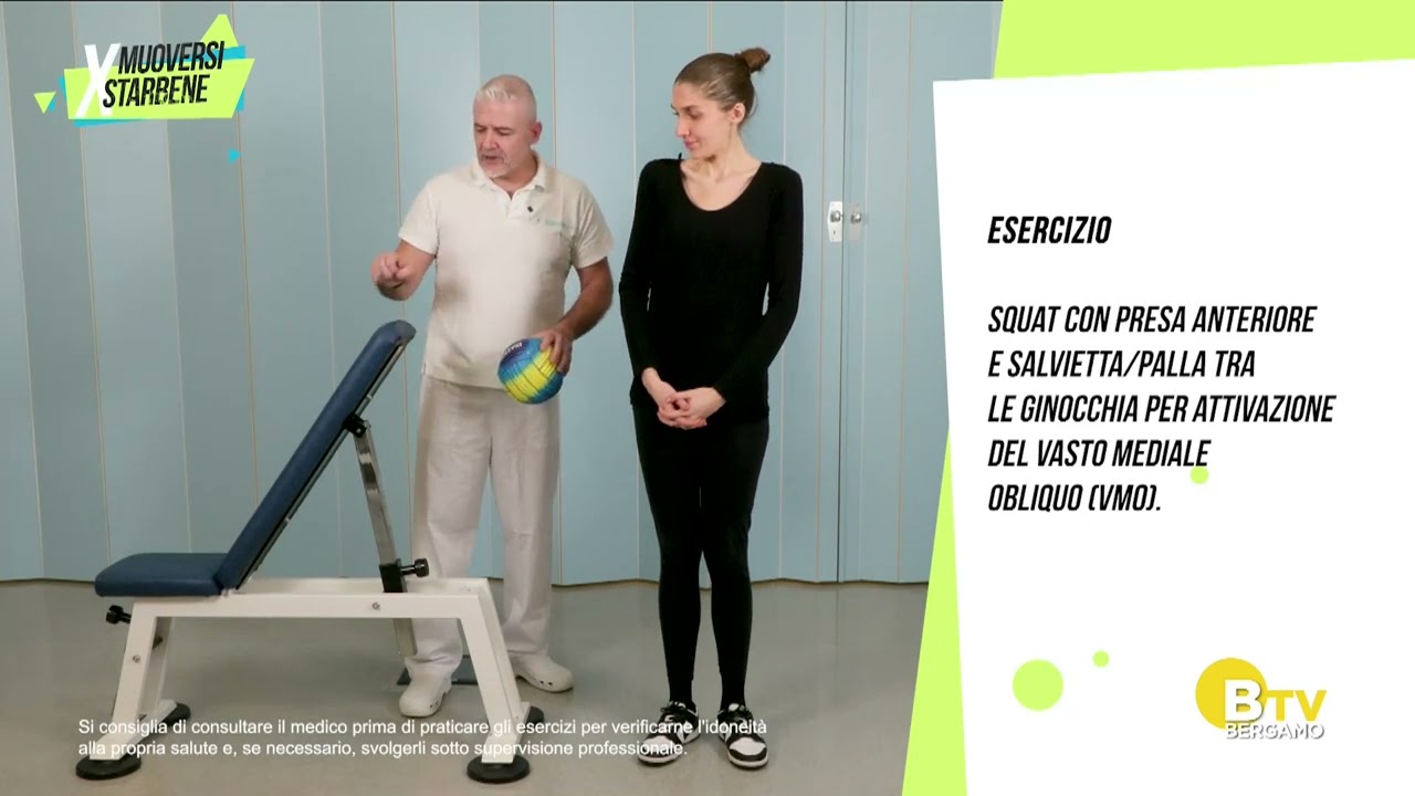 Artosi e ginocchia Half Squat Muoversi x Starbene  venerdì 21 marzo 2025