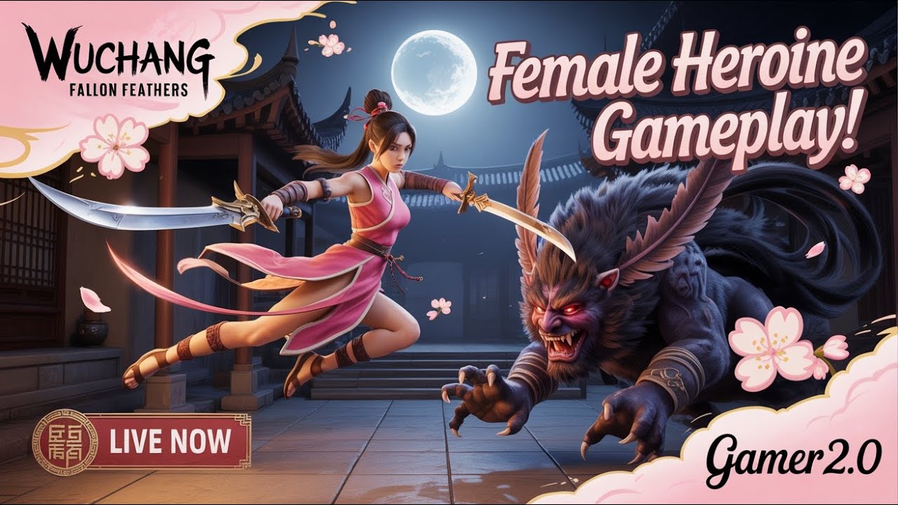 WUCHANG: FALLEN FEATHERS FIRST LIVE! 😱 SOULS-LIKE GAME + SECRET BOSS FIGHT! | 