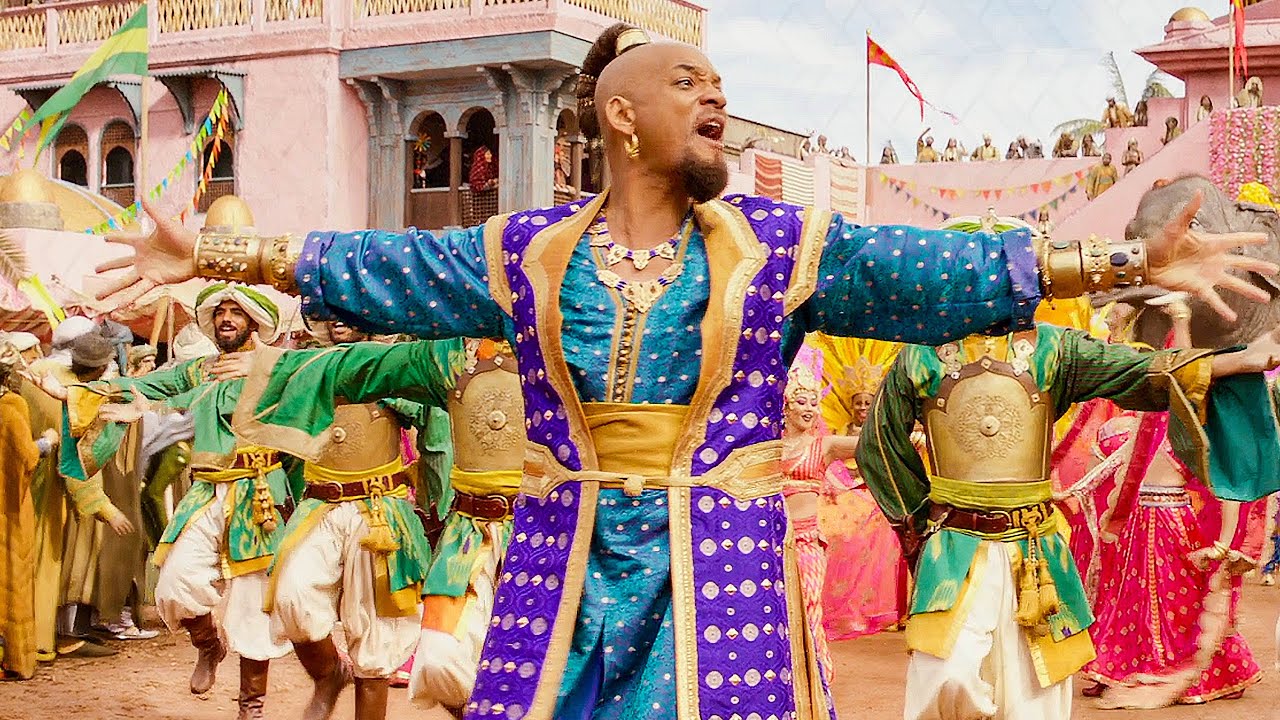 ALADDIN Movie Clip - &ldquo;Will Smith Sings Prince Ali Song&rdquo; (2019)