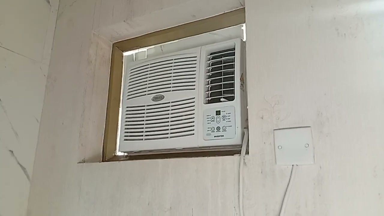 Zanussi air conditioner by bedroom 