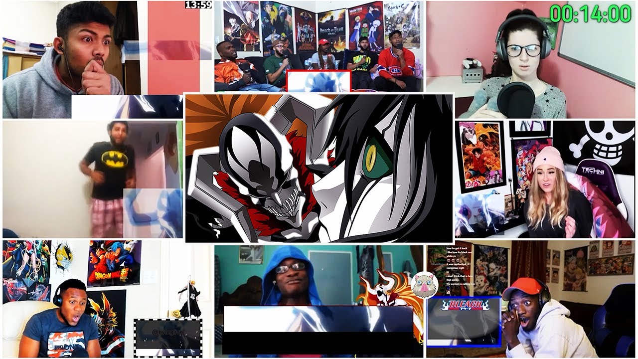 BLEACH - Ichigo vs Ulquiorra Part 3 Reaction Mashup