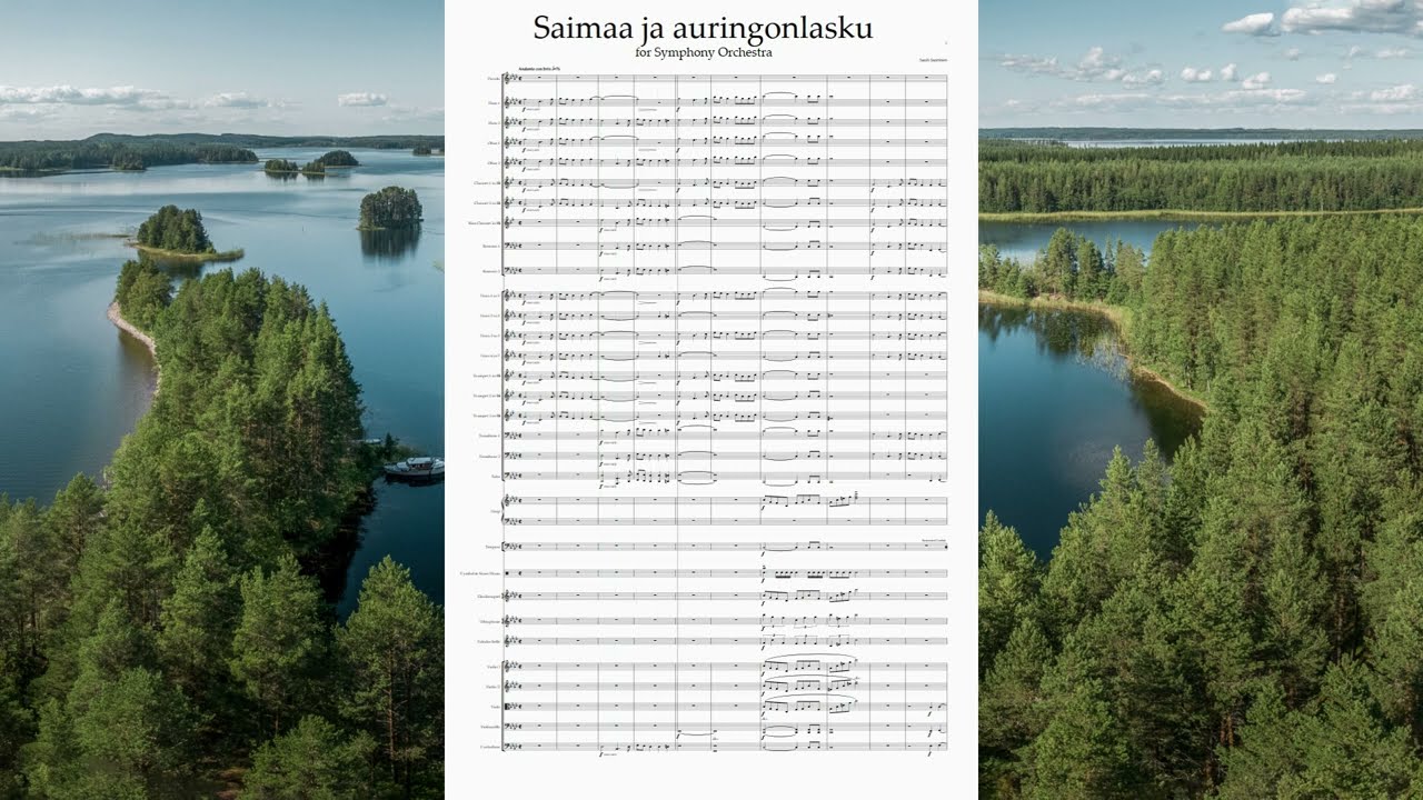Saarinen: Saimaa ja auringonlasku (Symphony Orchestra version)