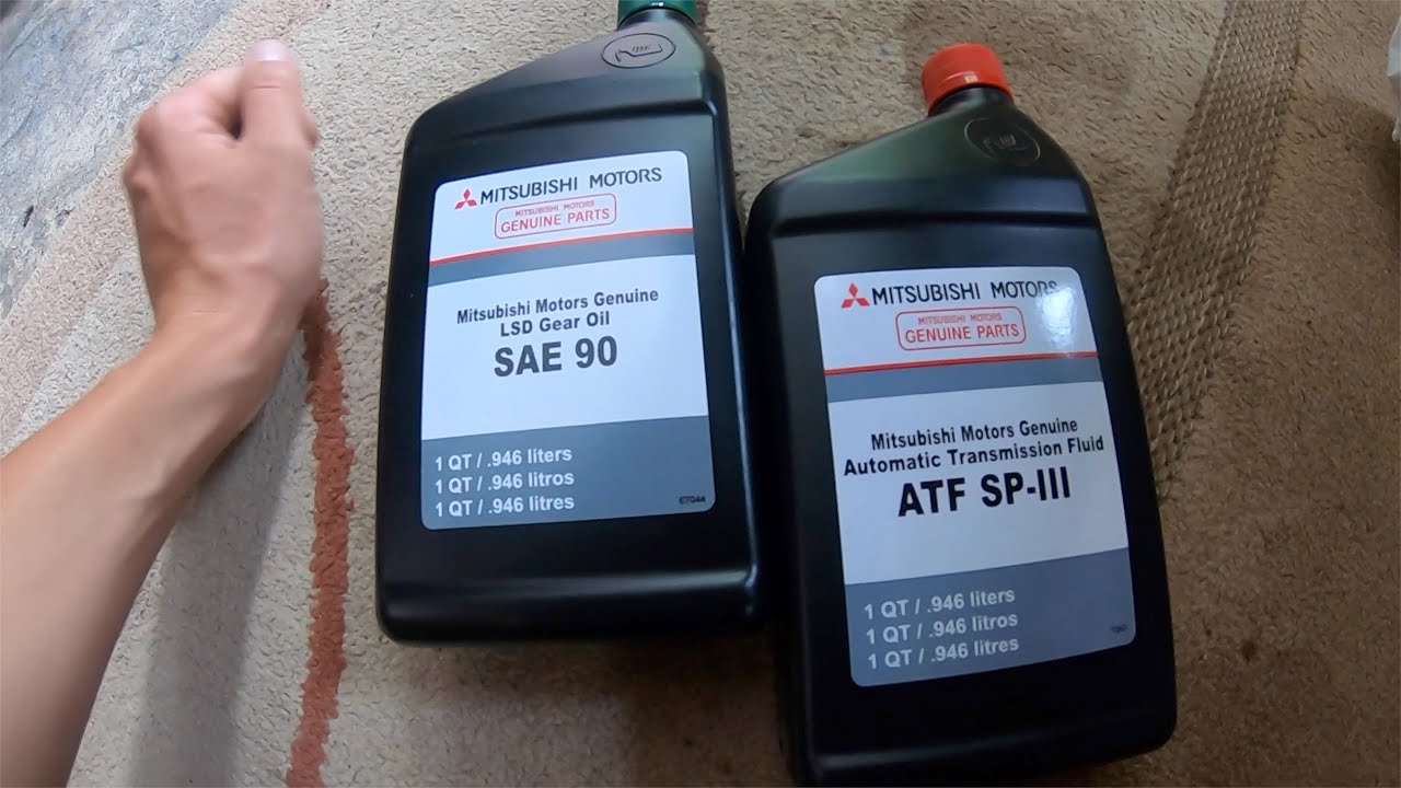 Rear Differential Fluid Change Evo X
