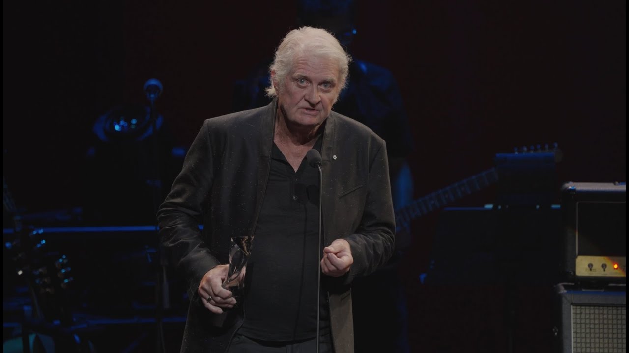Tom Cochrane inducts Triumph into the Canadian Songwriters Hall of Fame