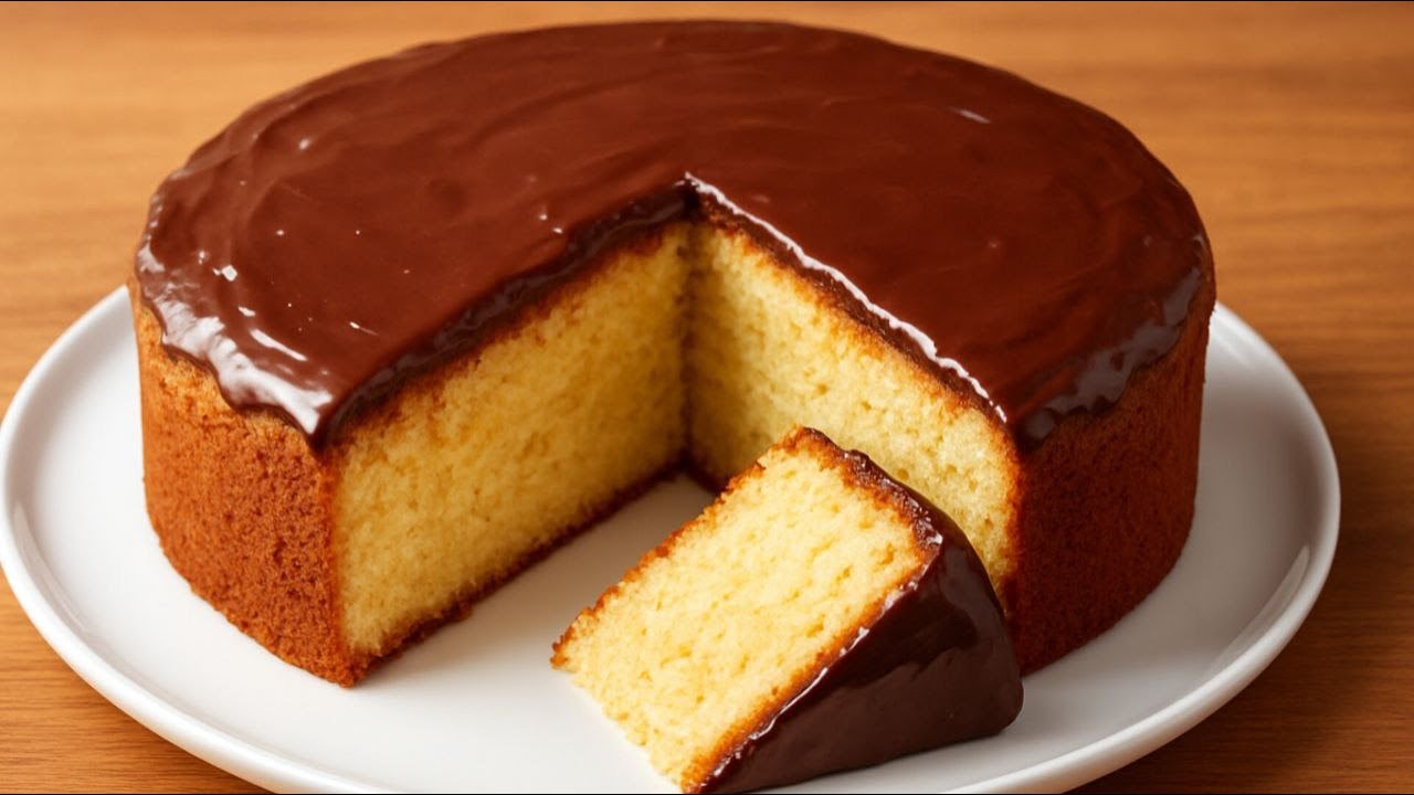 As Easy as 1-2-3-4 | Soft & Fluffy Vanilla Cake Recipe