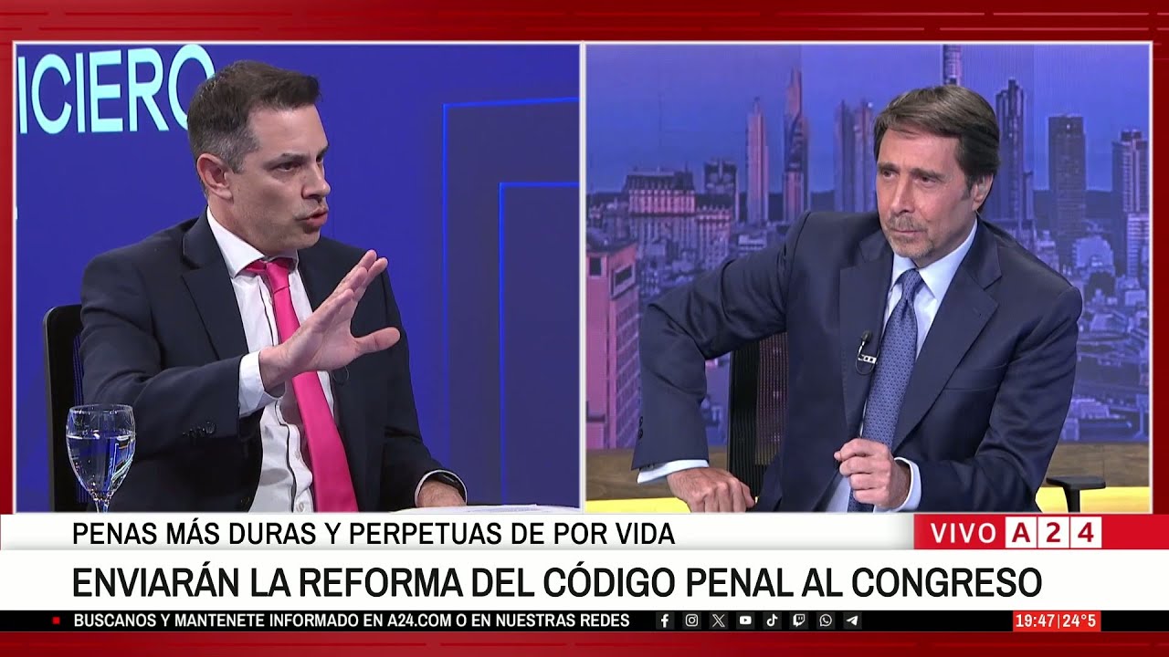 🔴PENAS MÁS DURAS Y PERPETUAS DE POR VIDA: ENVIARÁN LA REFORMA DEL CÓDIGO PENAL AL CONGRESO