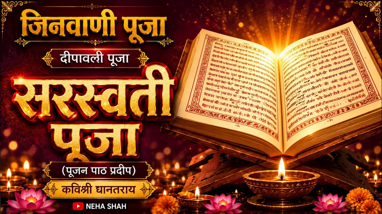 🙏 सरस्वती माता पूजा | Jinvani Pujan Step by Step | दीपावली पूजन विधि
