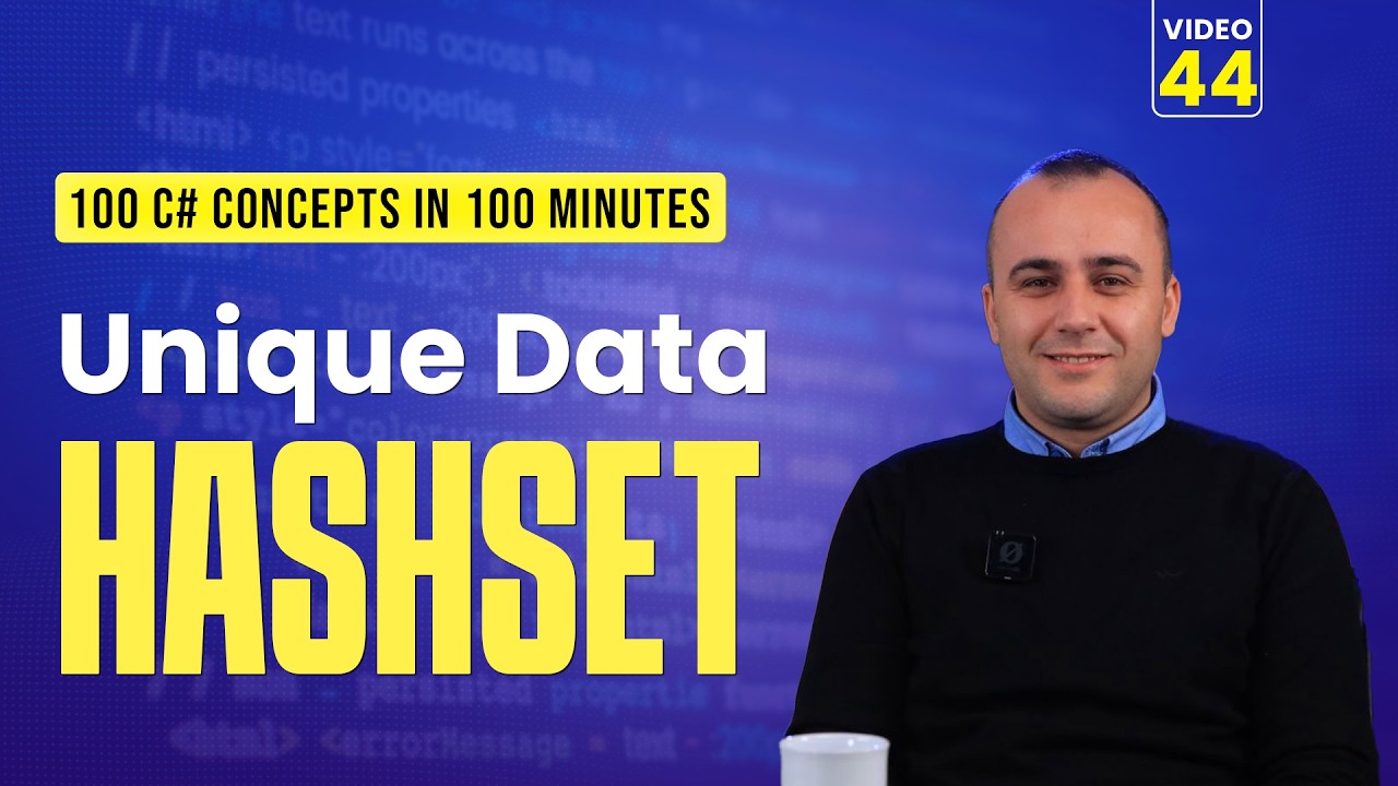 44. C# HashSet для уникальных элементов