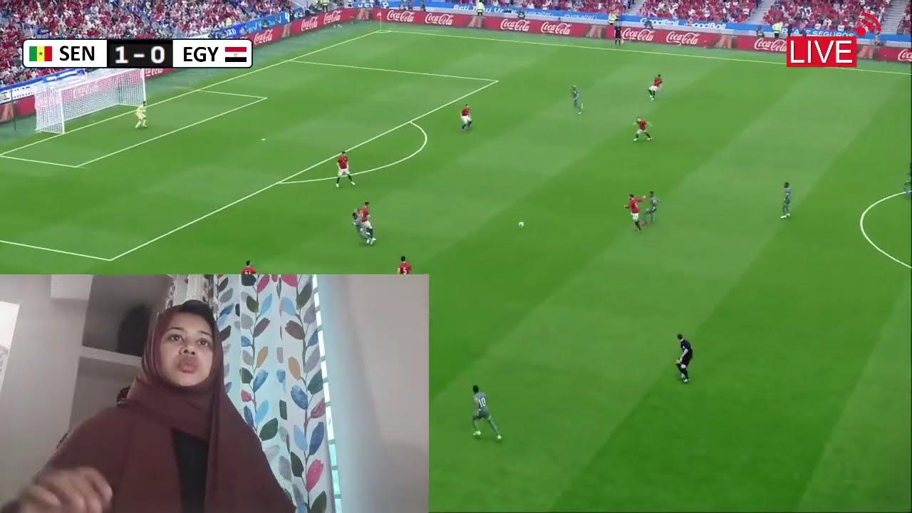 🔴Senegal vs Egypt Live I CAF Africa Cup of Nations 2026 Full Match Streaming I PES 21 Simulation