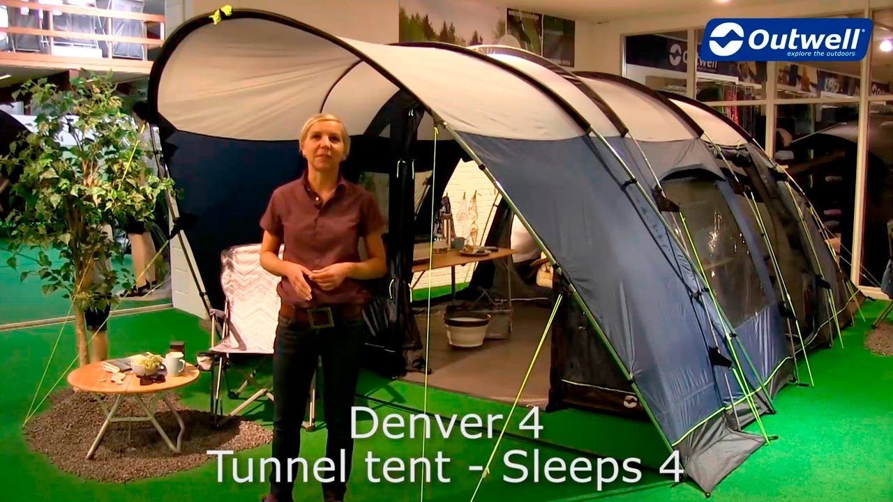 Outwell Denver 4 Tent | Innovative Family Camping